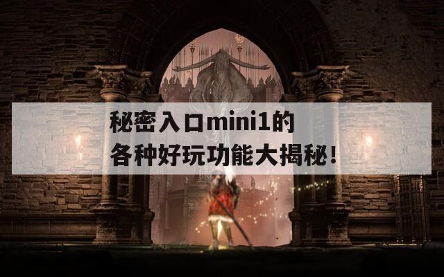 秘密入口mini1的各种好玩功能大揭秘！