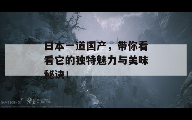 日本一道国产，带你看看它的独特魅力与美味秘诀！