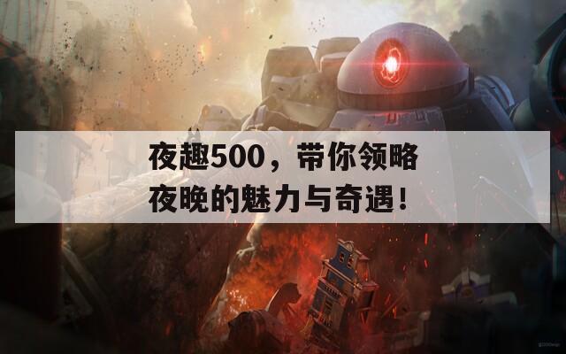 夜趣500，带你领略夜晚的魅力与奇遇！