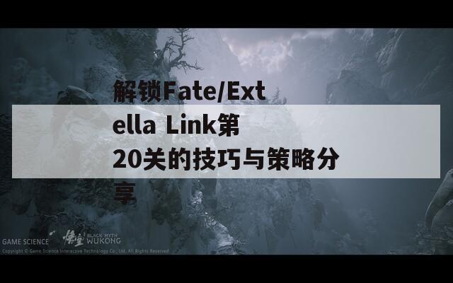 解锁Fate/Extella Link第20关的技巧与策略分享