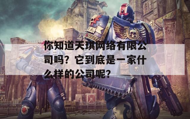 你知道天琪网络有限公司吗？它到底是一家什么样的公司呢？