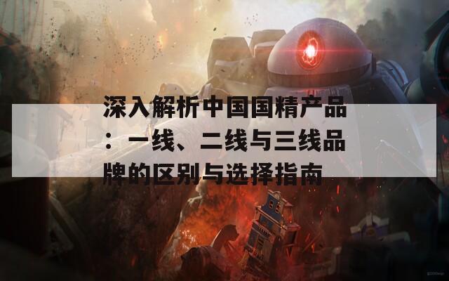 深入解析中国国精产品：一线、二线与三线品牌的区别与选择指南