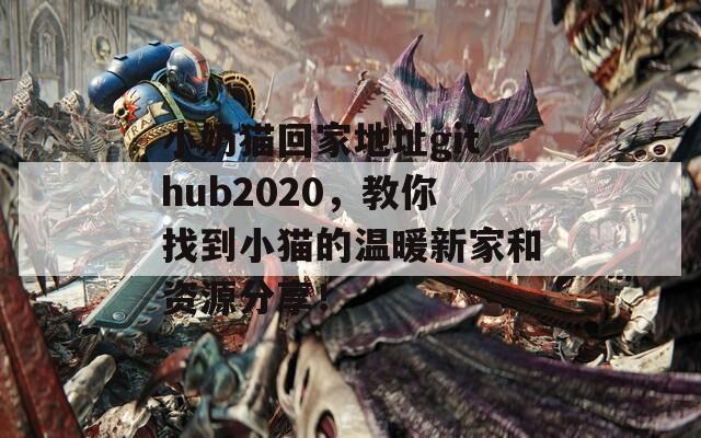 小奶猫回家地址github2020，教你找到小猫的温暖新家和资源分享！