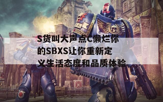 S货叫大声点C懒烂你的SBXS让你重新定义生活态度和品质体验