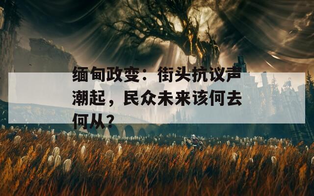 缅甸政变：街头抗议声潮起，民众未来该何去何从？