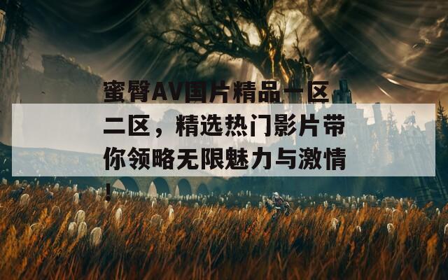 蜜臀AV国片精品一区二区，精选热门影片带你领略无限魅力与激情！