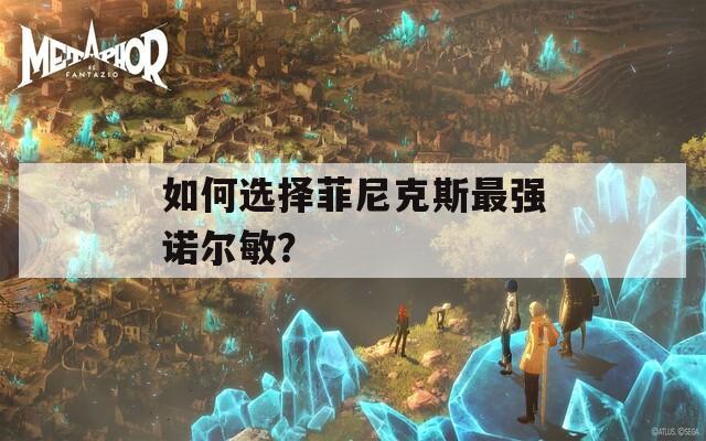 如何选择菲尼克斯最强诺尔敏？