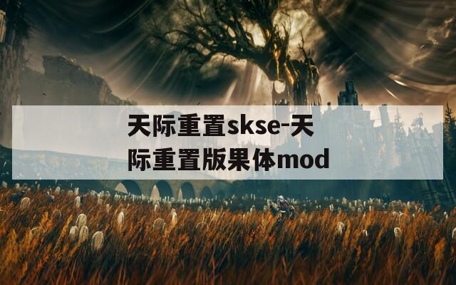 天际重置skse-天际重置版果体mod