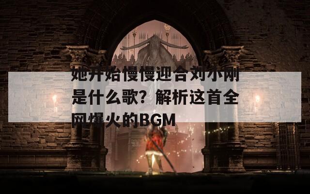 她开始慢慢迎合刘小刚是什么歌？解析这首全网爆火的BGM